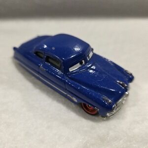Disney Pixar Cars Doc Hudson Blue Hudson Hornet Diecast Silver Undercarriage Car